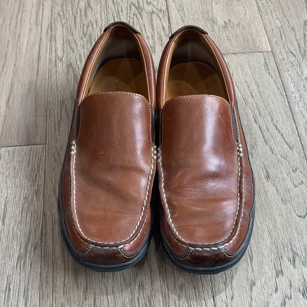 Cole Haan C03559 Tucker Venetian Caramel Slip On Loafer Men's 8.5 - Picture 2 of 7